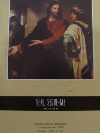 MENSAGEM "VEM,SEGUE-ME"  01 junho de  1963 tucson-az-eua